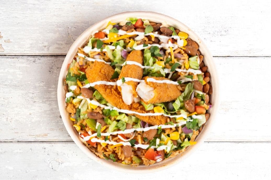 Bol au poisson croquant / Crunchy Fish Bowl