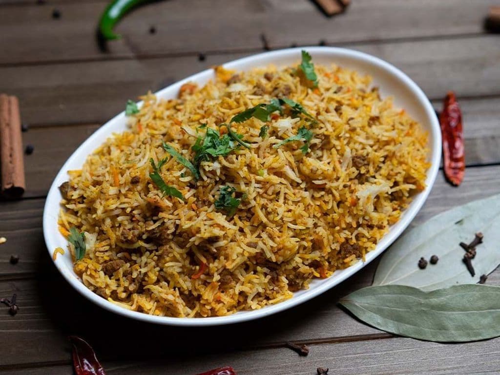 Qeema Biryani