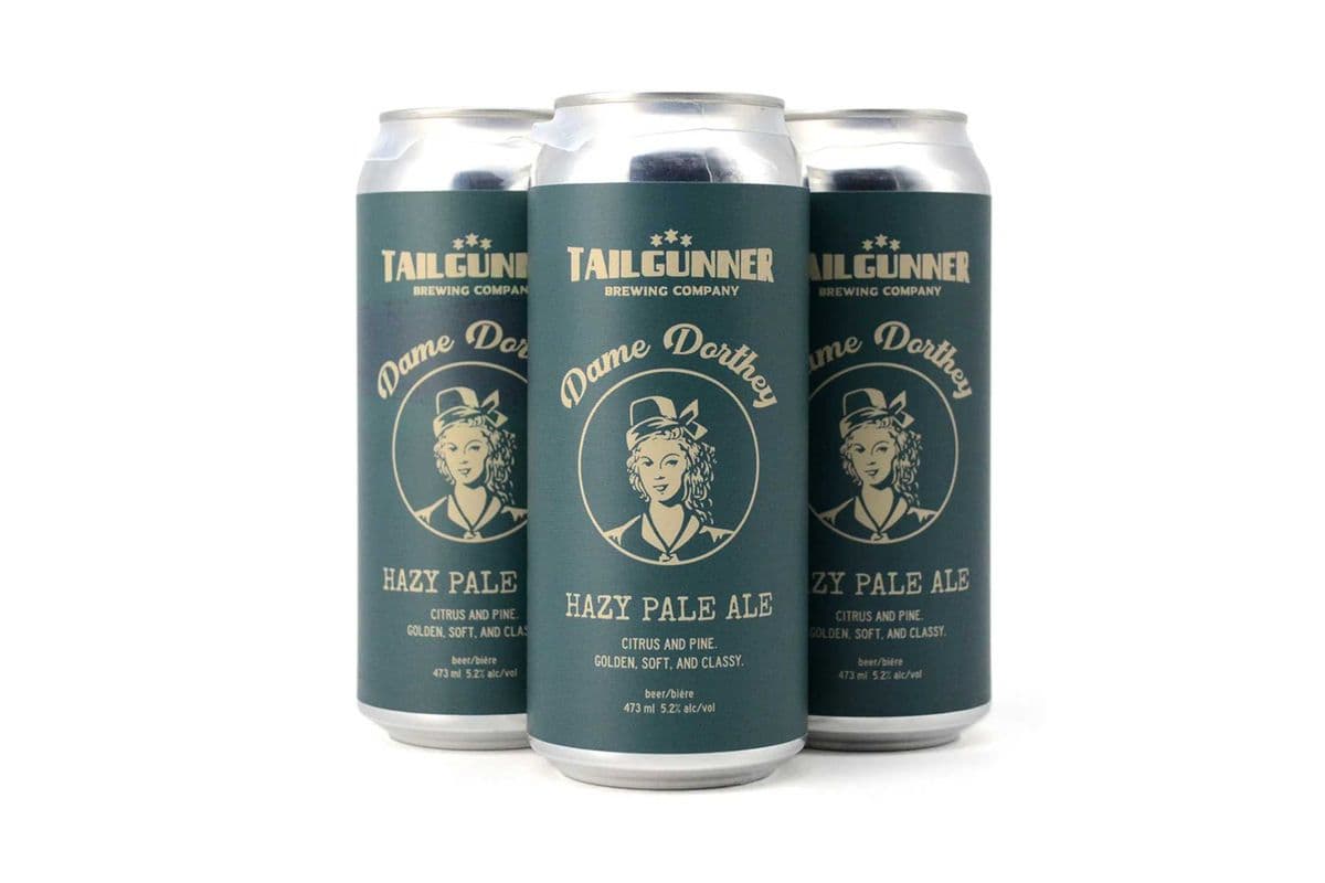 Tailgunner Dame Dorthey Hazy Pale Ale (4 Cans) (4 x 473ML)