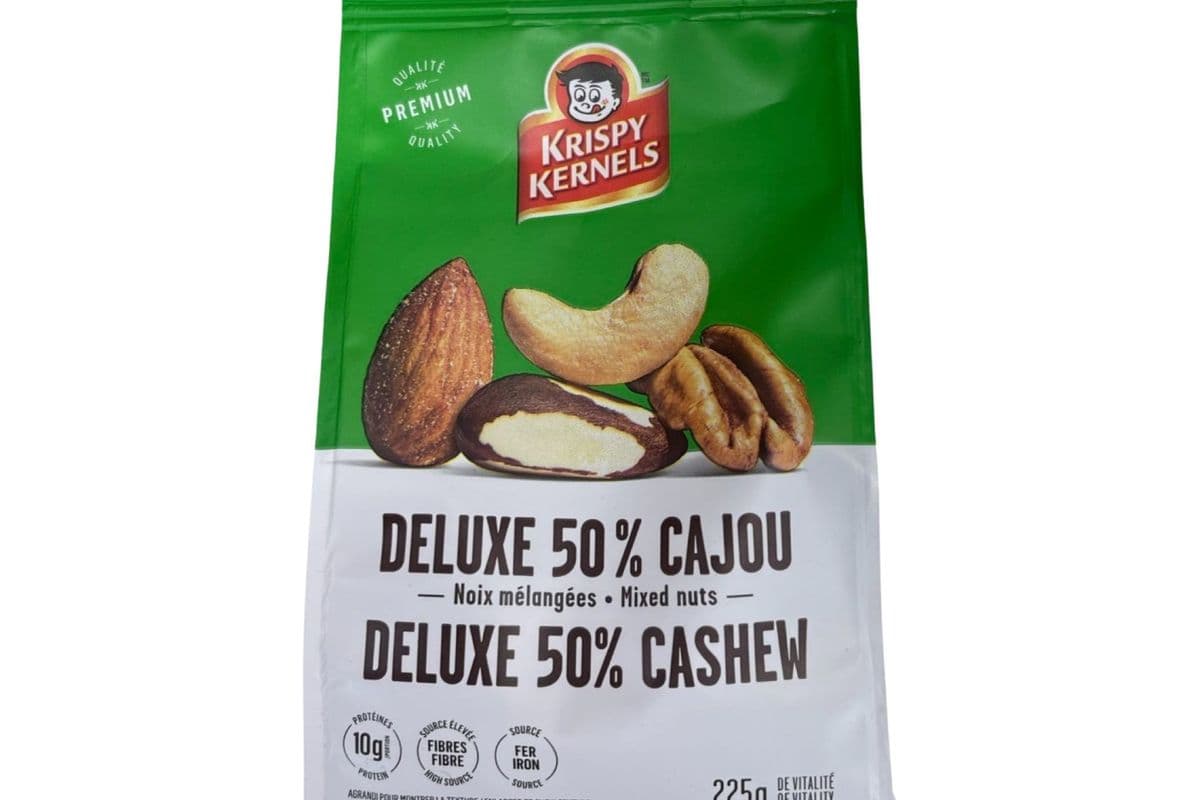 Krispy Kernels deluxe 50% cajou (225g)