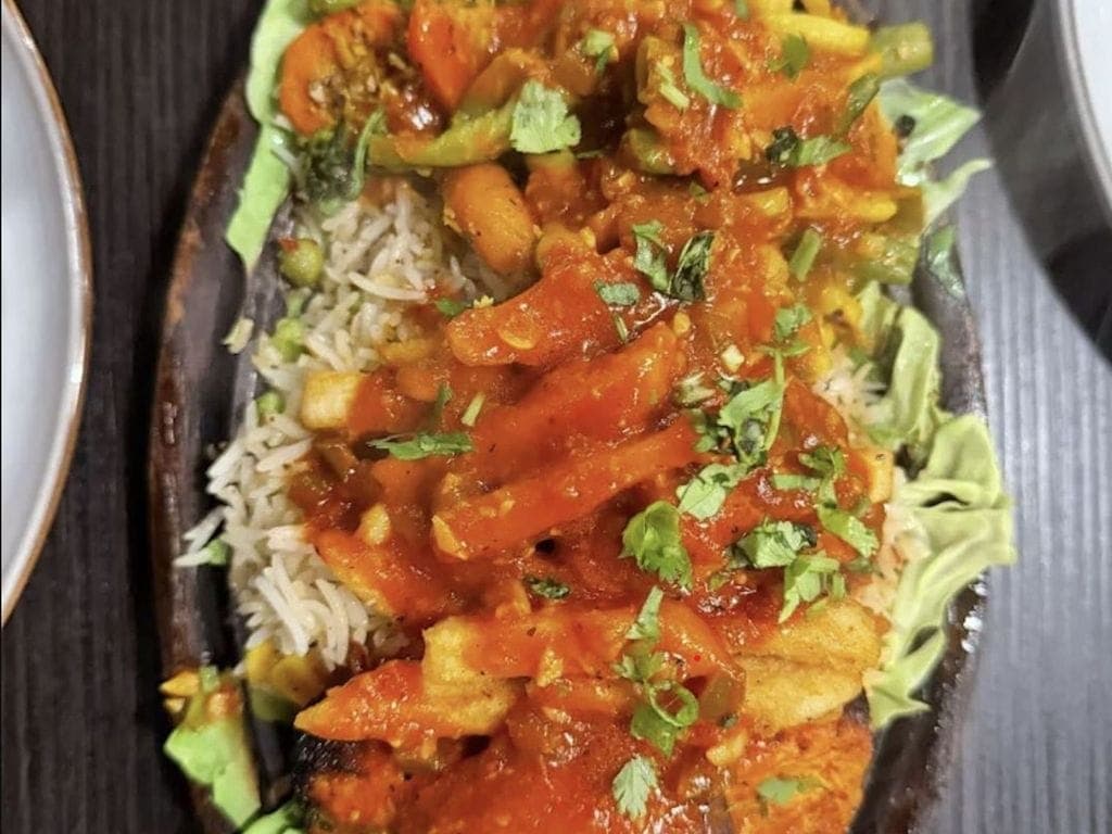 Special Vegetable Sizzler.