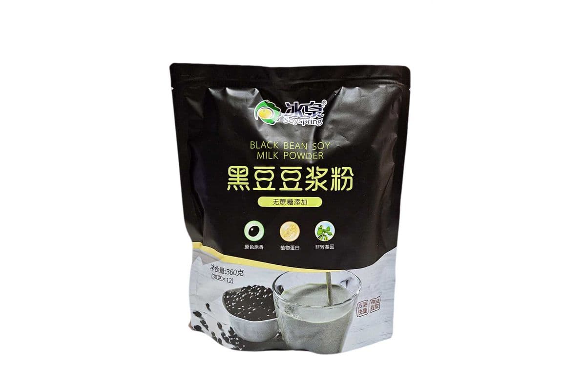 BQ Black Bean Soy Milk Powder(12Bags)(冰泉 黑豆豆浆粉)