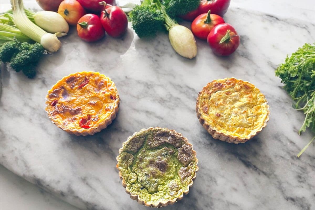 Turkey Quiche (4”)