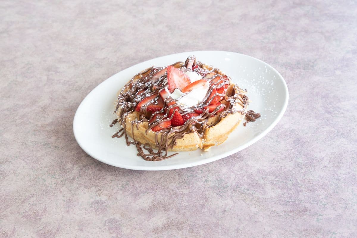 Strawberry Nutella Waffle
