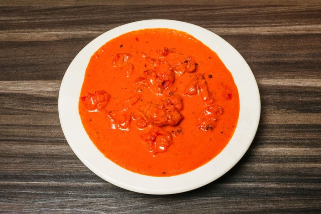 Butter Chicken + 2 Lacha Paratha Or Naan