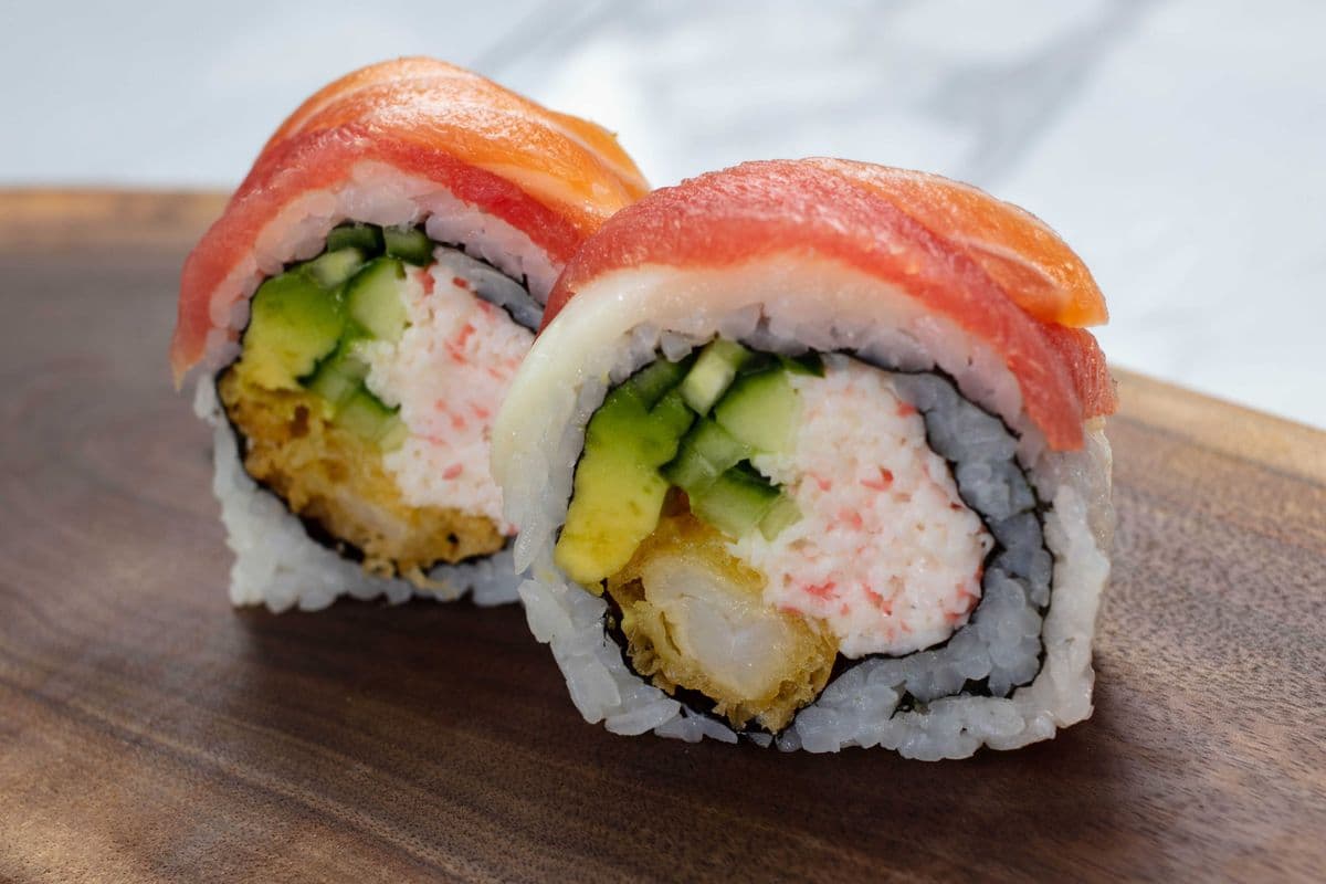 Rainbow Dragon Roll