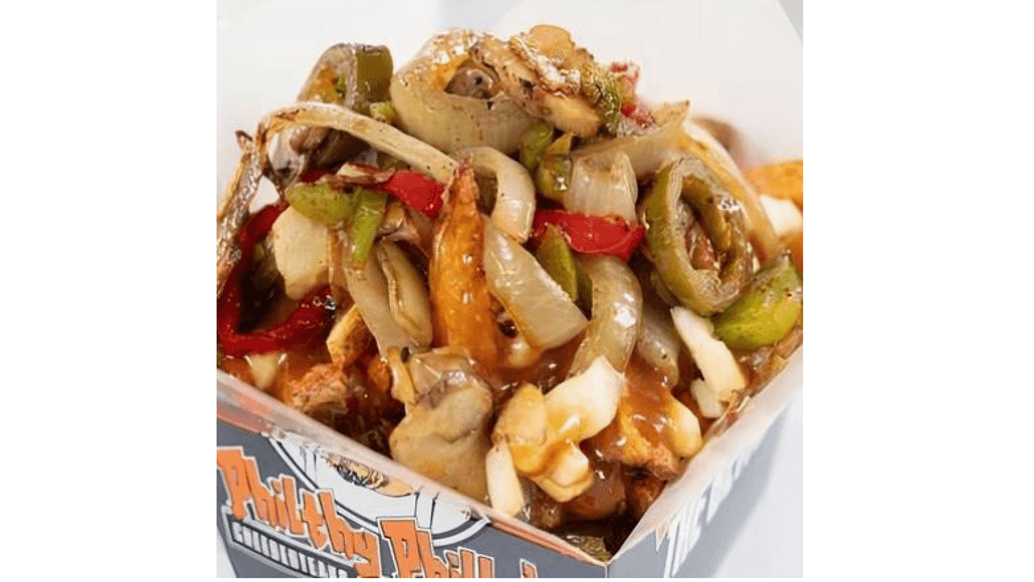 Greasy Veggie Poutine