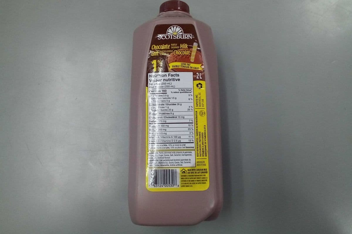 1% chocolate milk (2L)