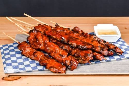 Brochette de Porc BBQ ( Un morceau) / BBQ Porc Skewer (One piece) /