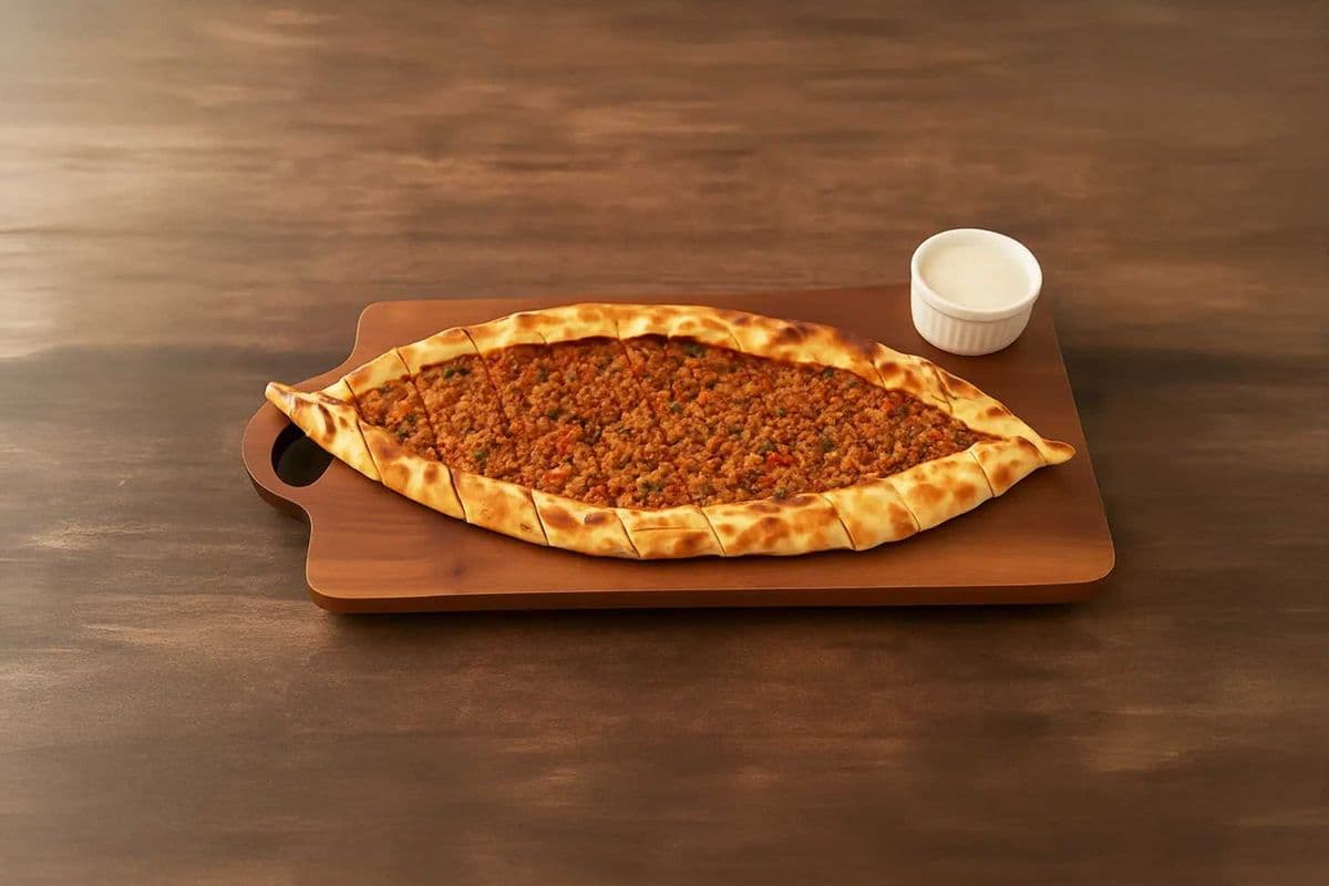 Ground Beef Pide (Kiymali)