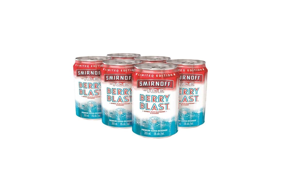 814237 - SMIRNOFF ICE BERRY BLAST (6 x 355 ML (CANS))
