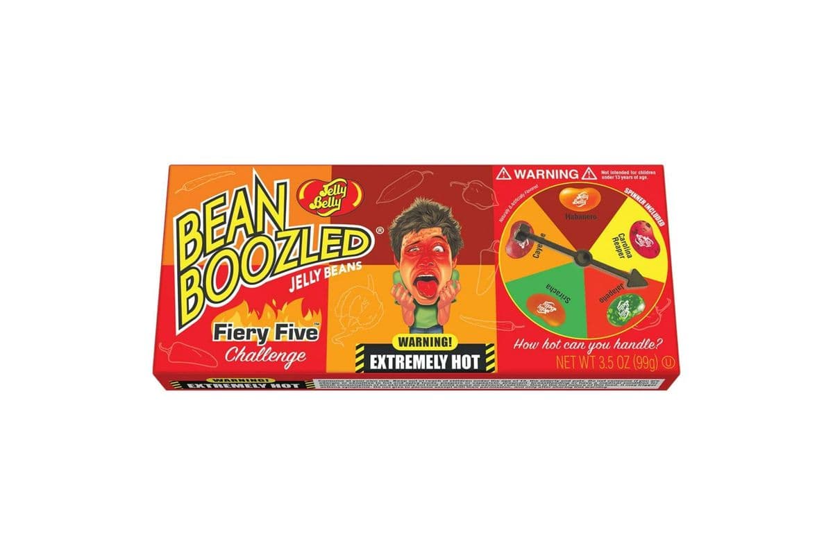 Jelly Belly Beanboozled Fiery Five Box