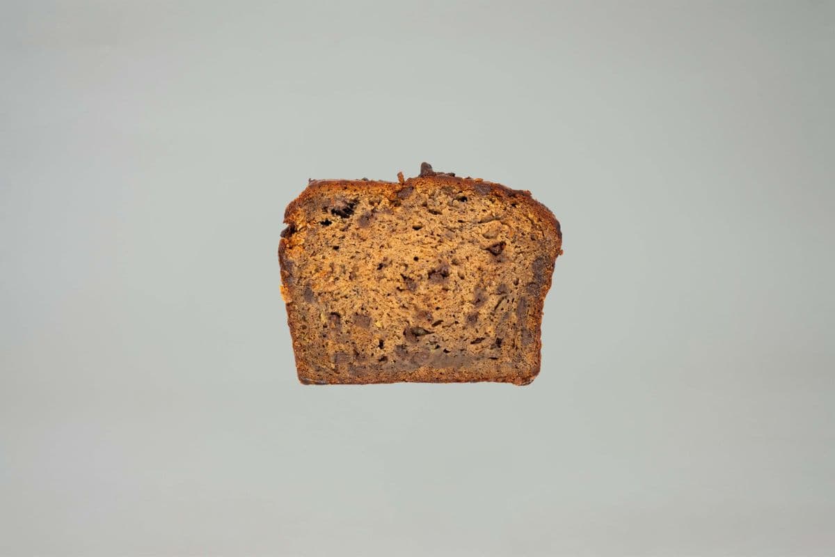 Spent Grounds Protein Banana Bread