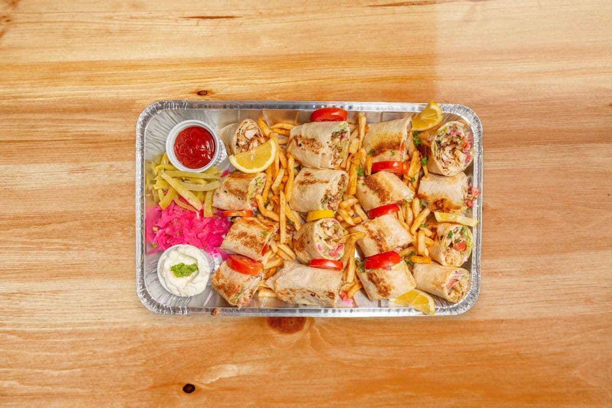 Arabic shawarma family wrap - 9