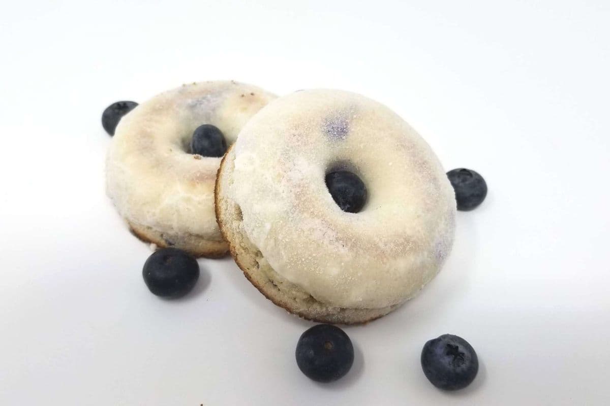 Keto Blueberry Donuts