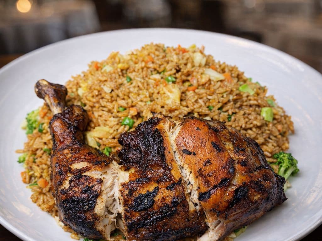Jerk Chicken Fried Rice