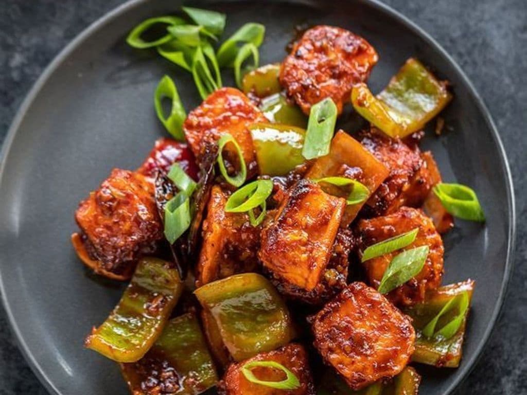 Chilli Paneer Dry