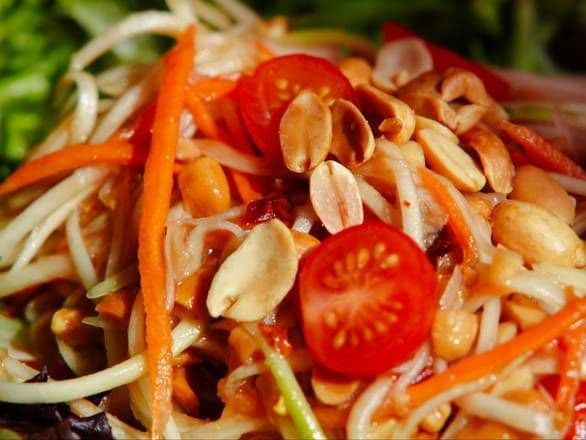 Papaya Salad / Salade De Papaye