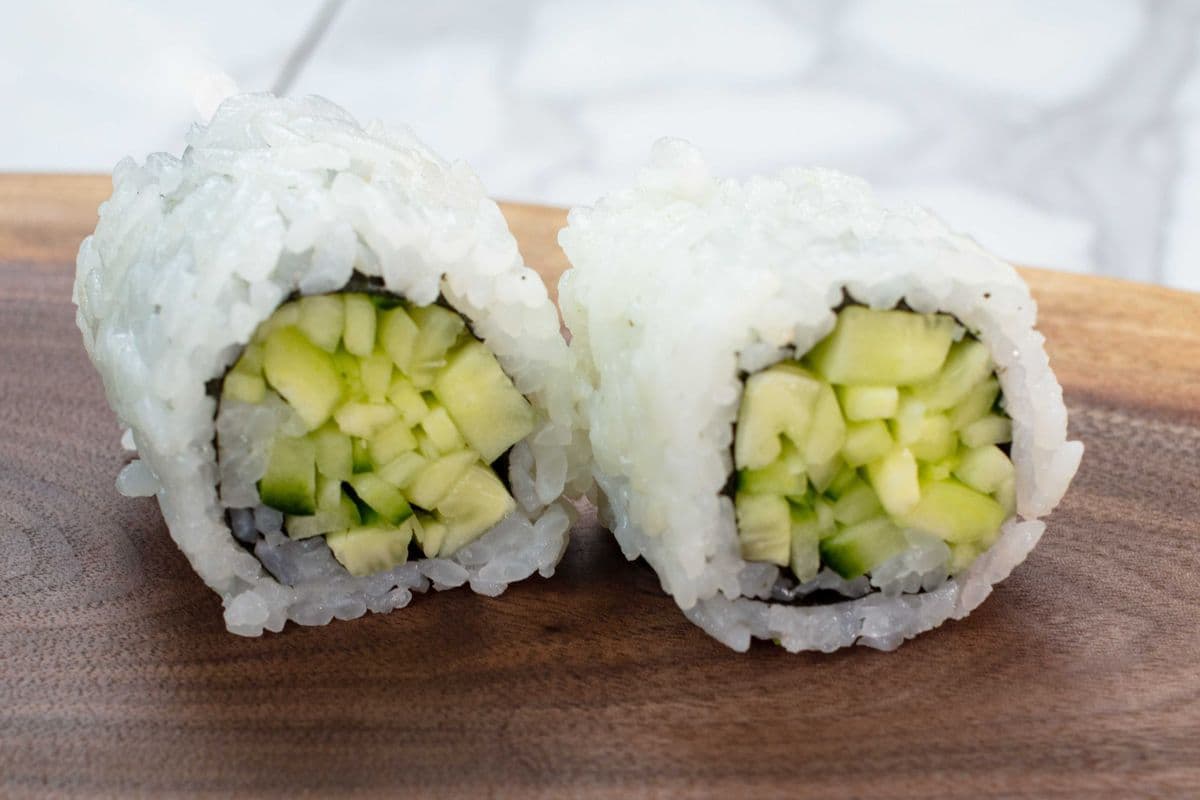 Cucumber Rolls (6 pcs)