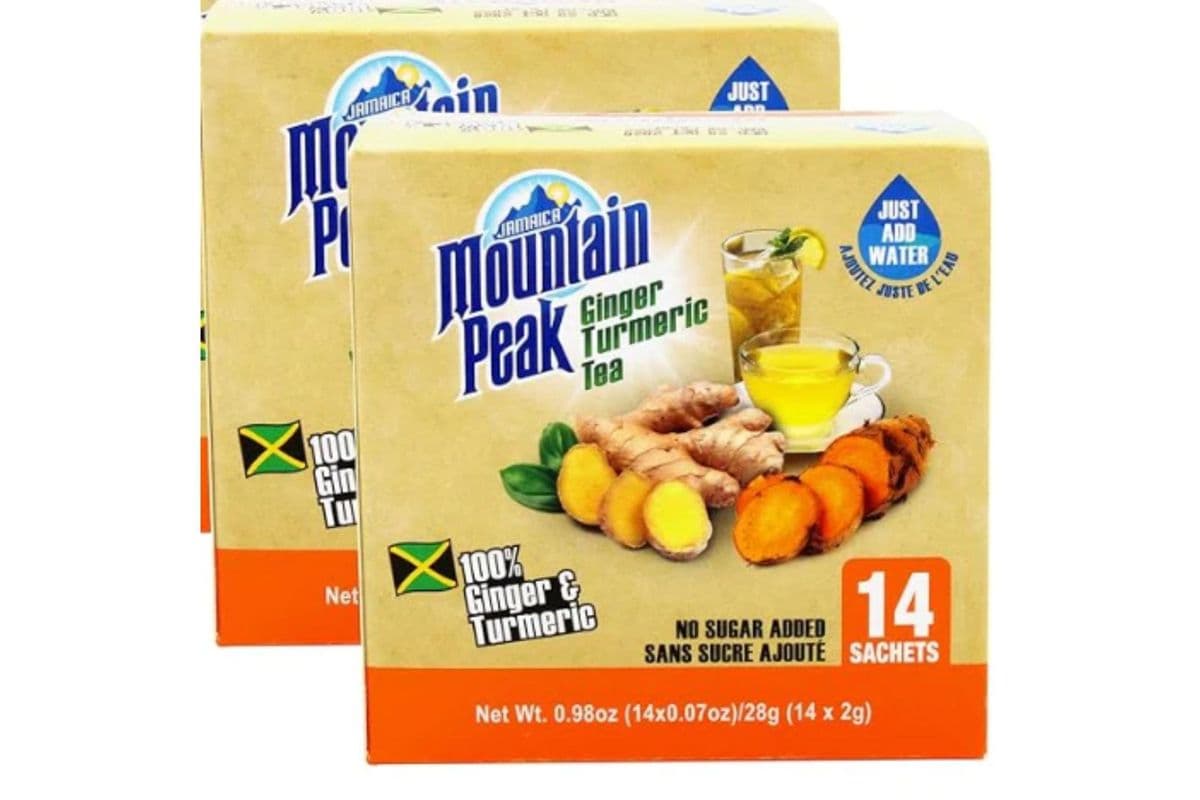 Mountain Peak Ginger Turmeric Tea No Sugar (28 g)