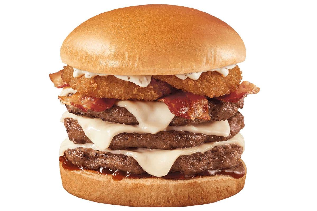 Backyard Bacon Ranch Stackburger™ Triple