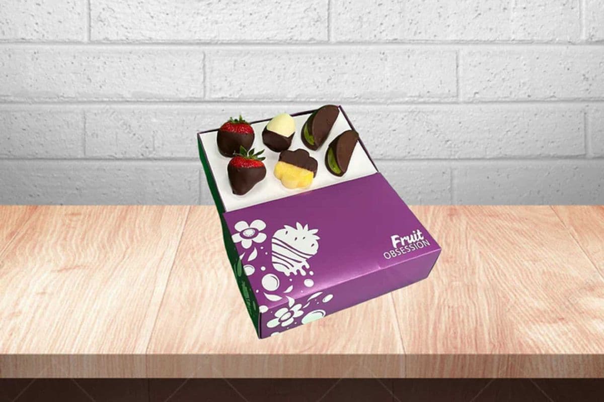 Gourmet Dipped Fruit Box (Half Dozen)