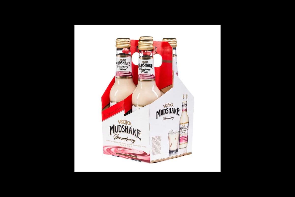 Vodka Mudshake Strawberry (4 Bottles) (4 x 4*270ML)
