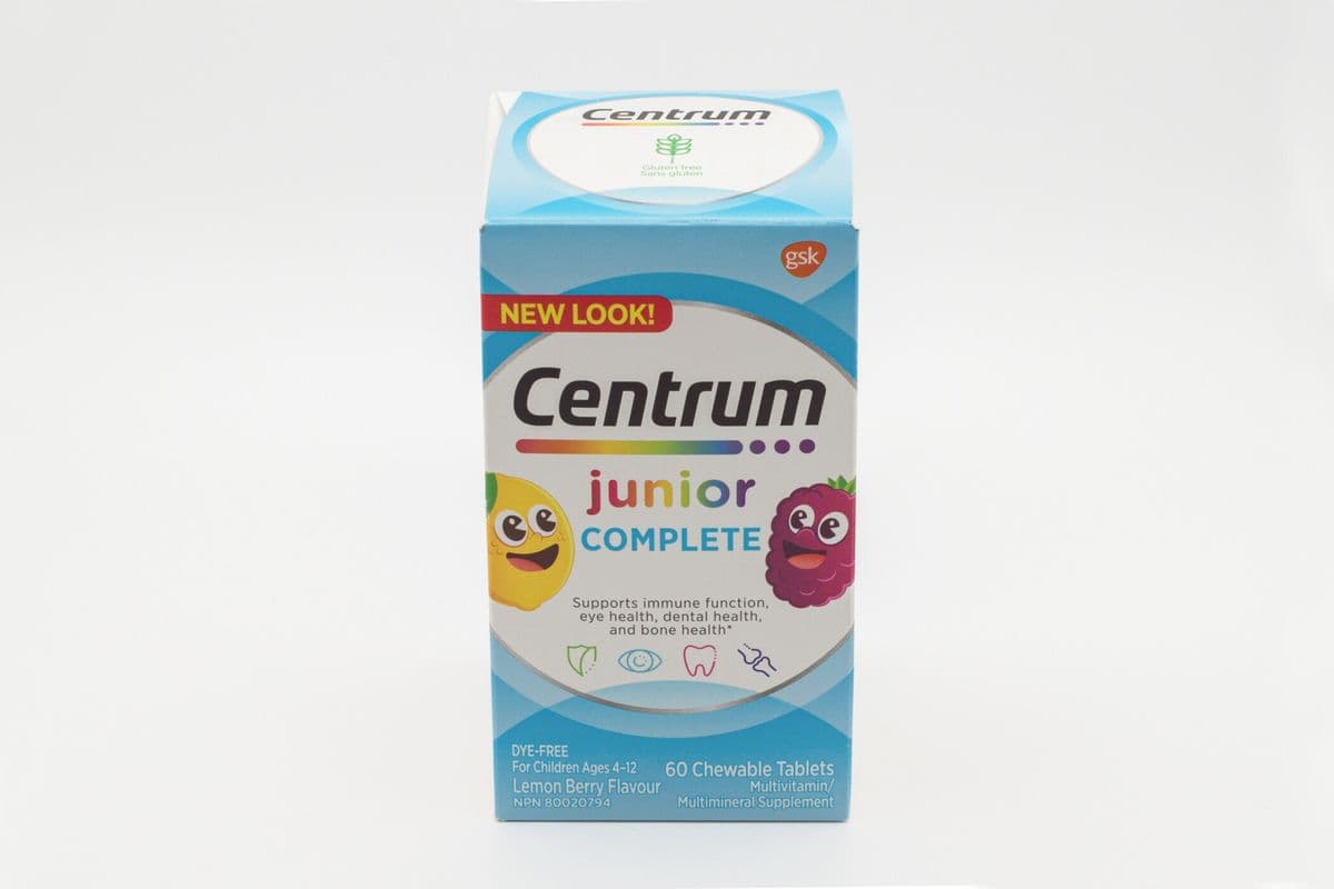 Centrum Junior Complete Chewable Multivitamins (60 Tabs)