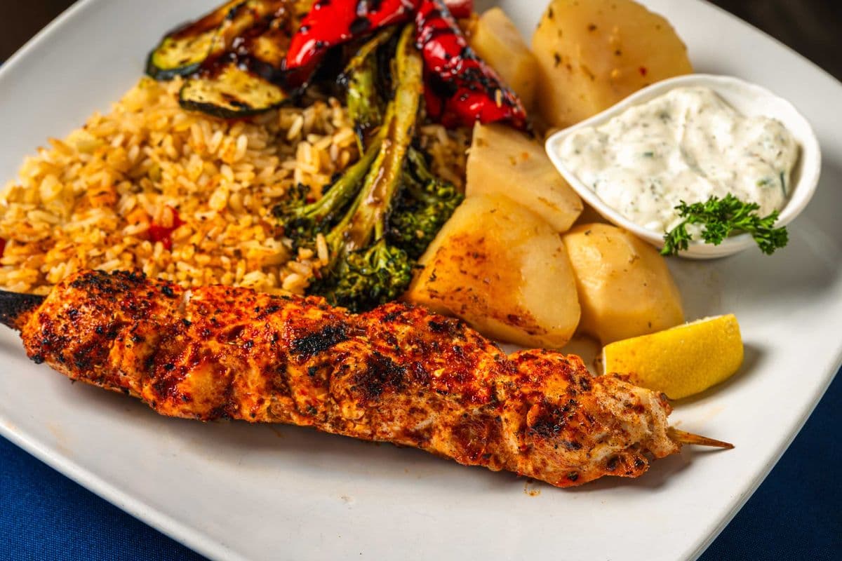 Dinner Chicken Souvlaki
