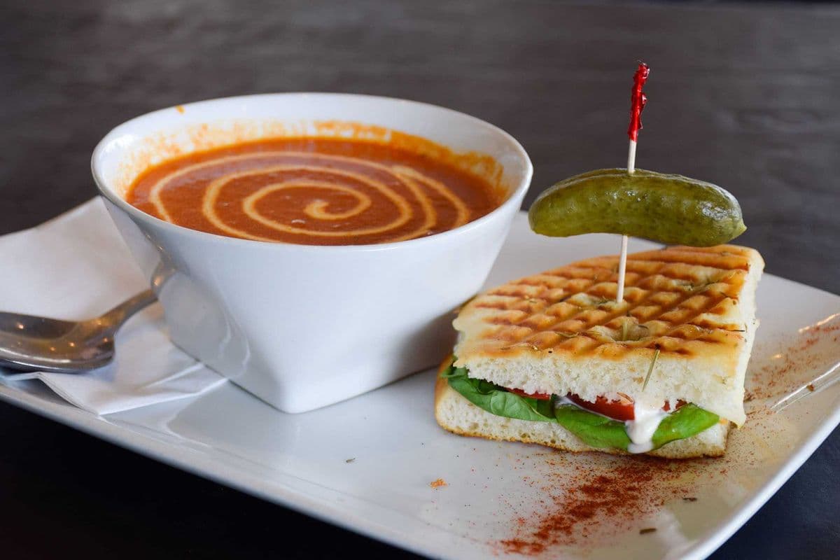 Bowl of Soup and Panini (COMBO)