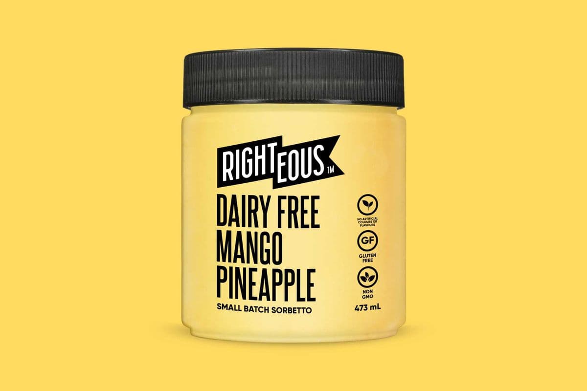 Dairy Free Mango Pineapple Sorbetto (473ml)