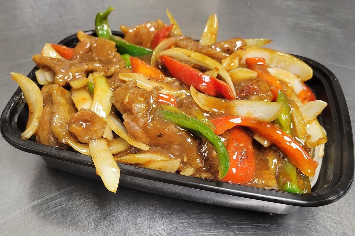 Satay Beef Chow Fan