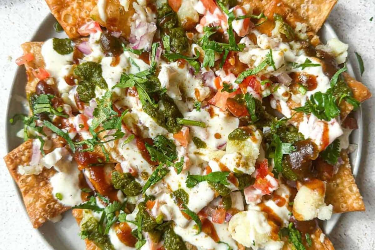 Chaat Papdi / Papri chaat