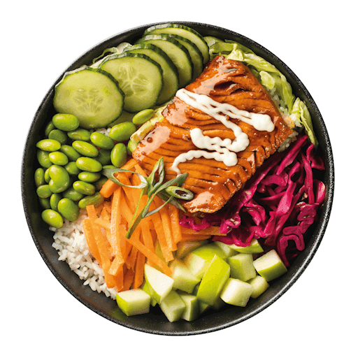 Trio Pokthaï Saumon Teriyaki / Pokthaï Teriyaki Salmon Trio / Pokthaï Salmon Teriyaki