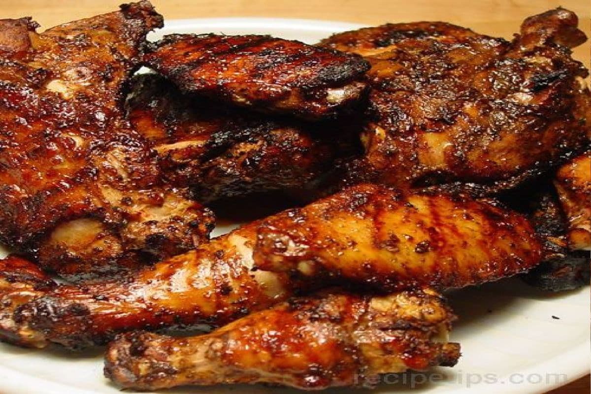 Jerk Chicken pieces (1 lb)