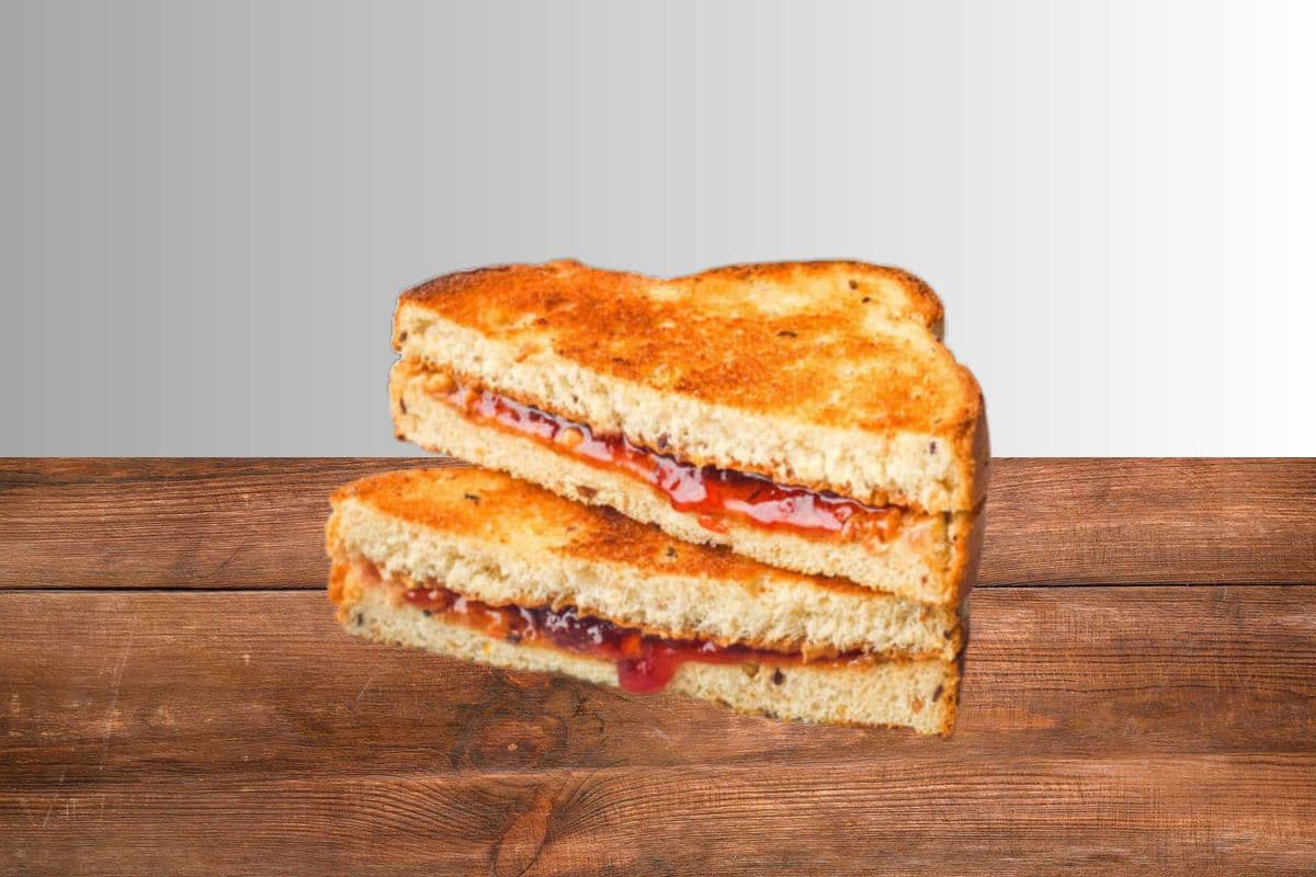 Raspberry Jam Toast