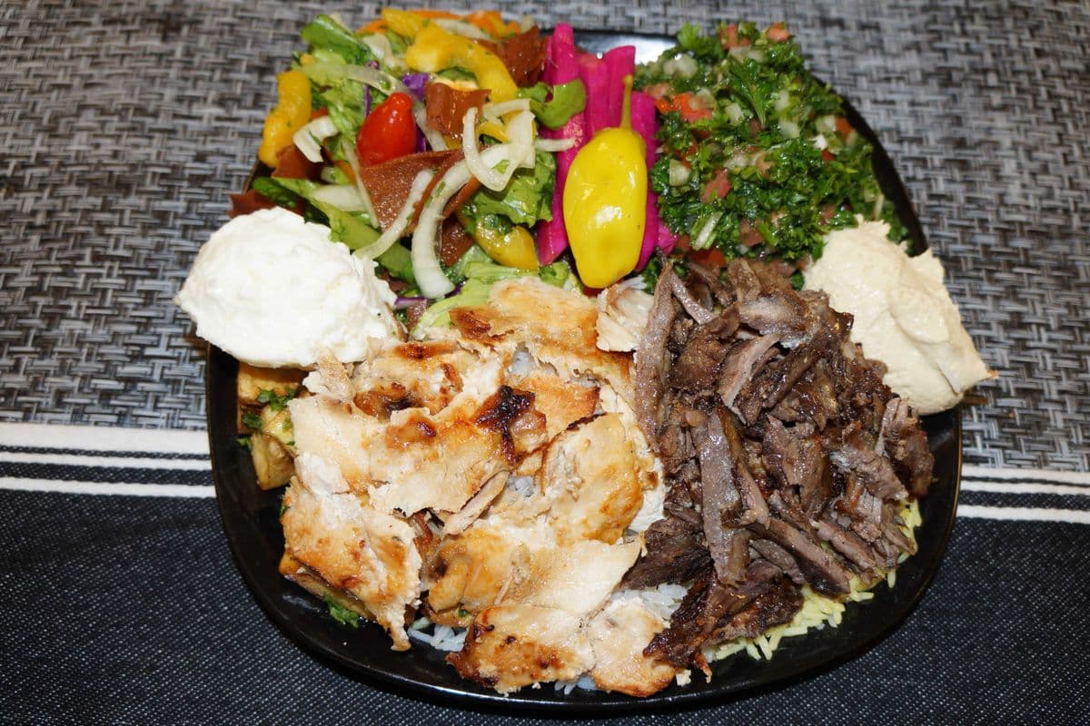 Mixed Shawarma Plate