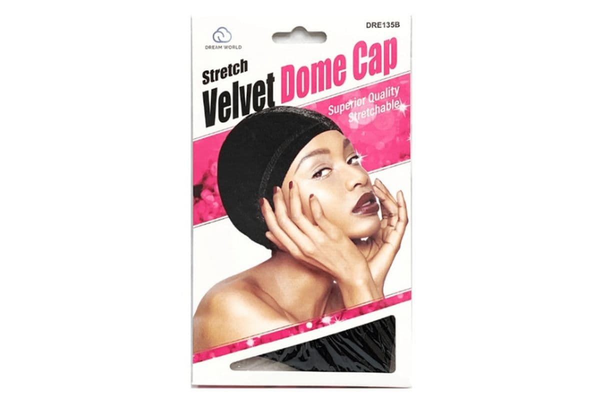 Velvet Dome Cap Blk (20 g)