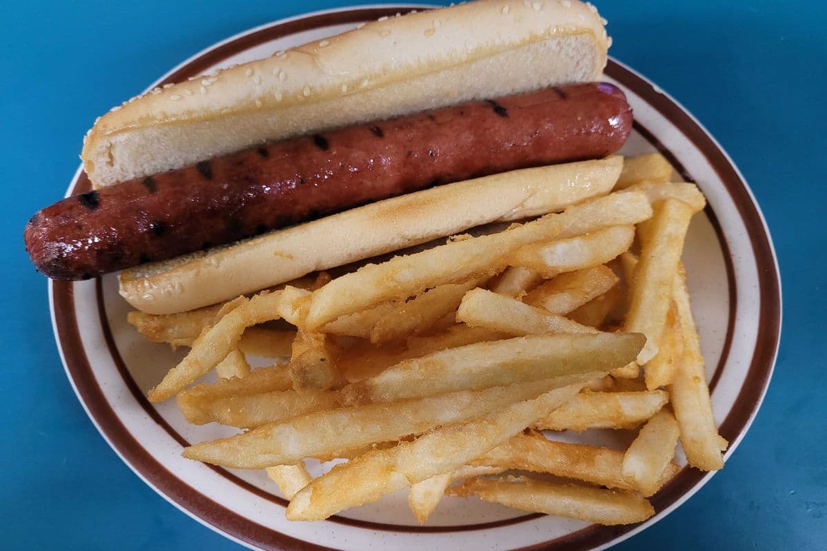 Hot Dog & Fries