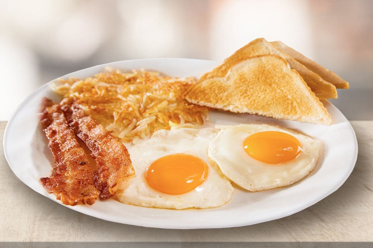 Classic Double Egger with meat