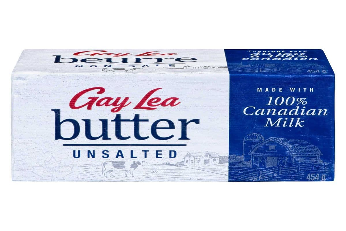 Gay Lea Butter Unsalted (250 g)