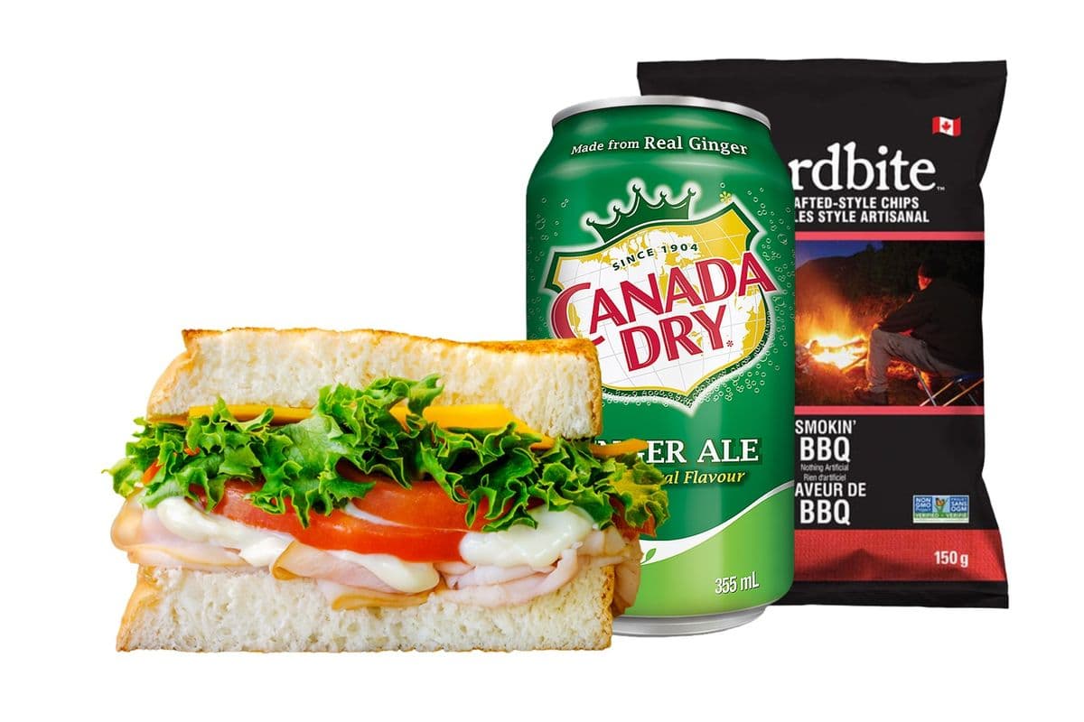 Turk 'N Ched Sandwich Combo (Regular Size)