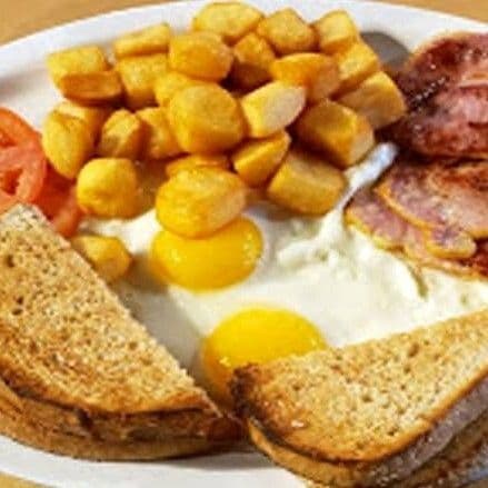 3 Eggs Special with Peameal Bacon
