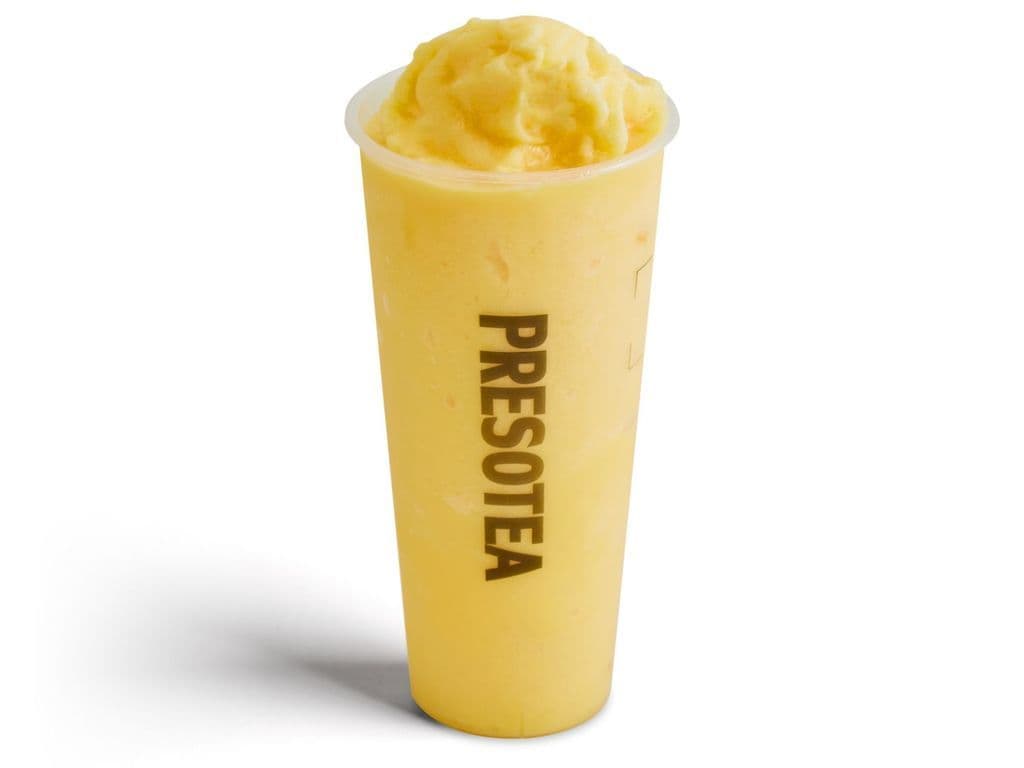 Frappé glacé mangue-ananas / Fresh Pineapple Mango Slush