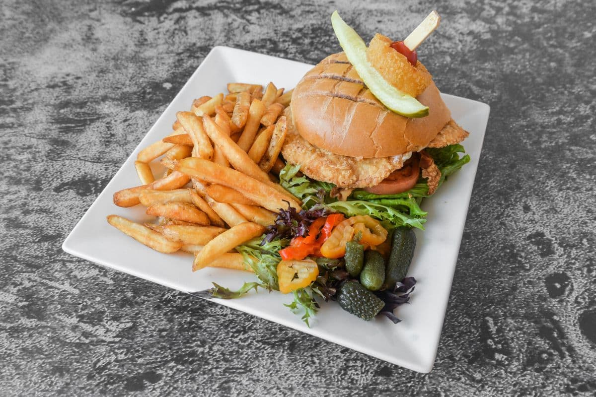 The Fried Chicken Burger
