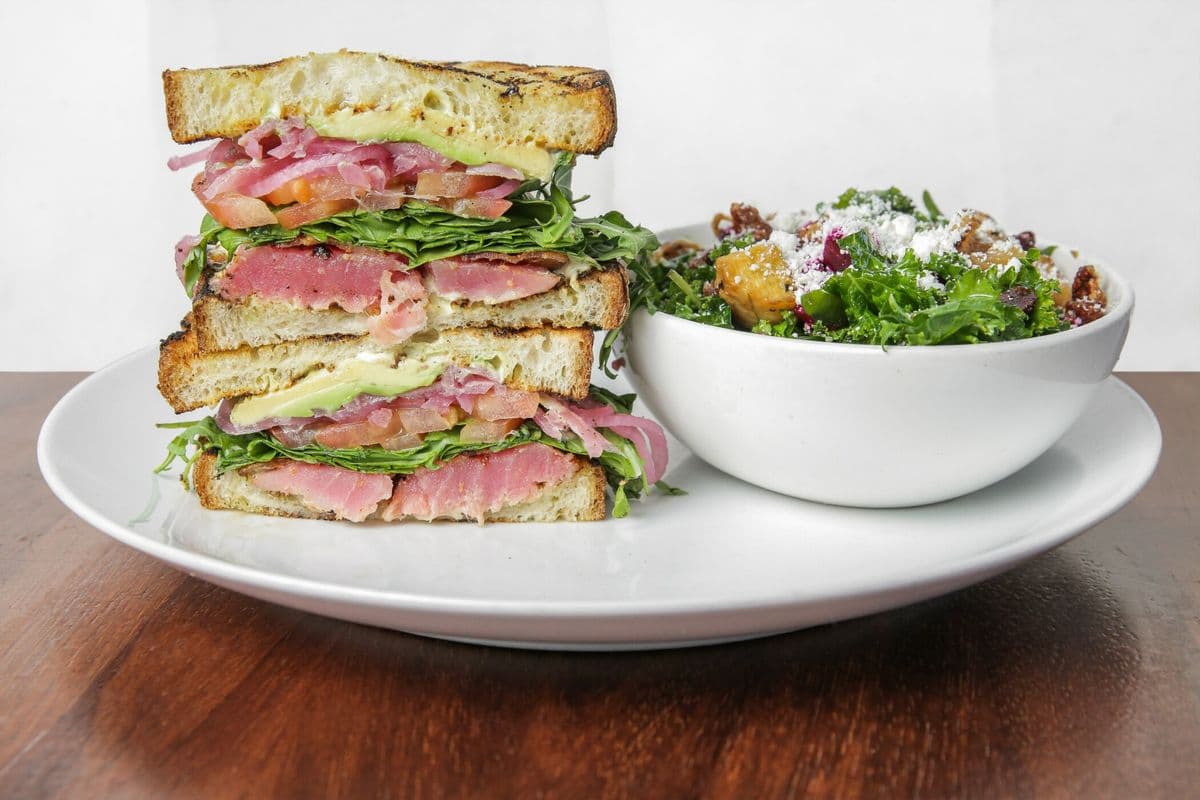 Grilled Tuna Club