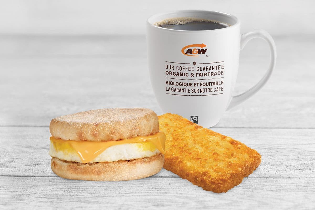 Combo Chef d'oeuf™ avec fromage sur muffin anglais / English Muffin Cheese & Egger Combo