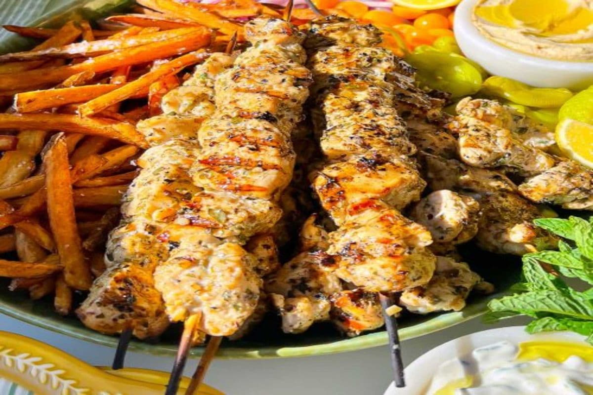 Greek Chicken Souvlaki