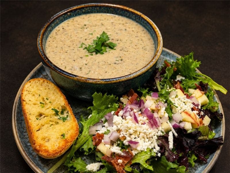 Mushroom Medley + Salad