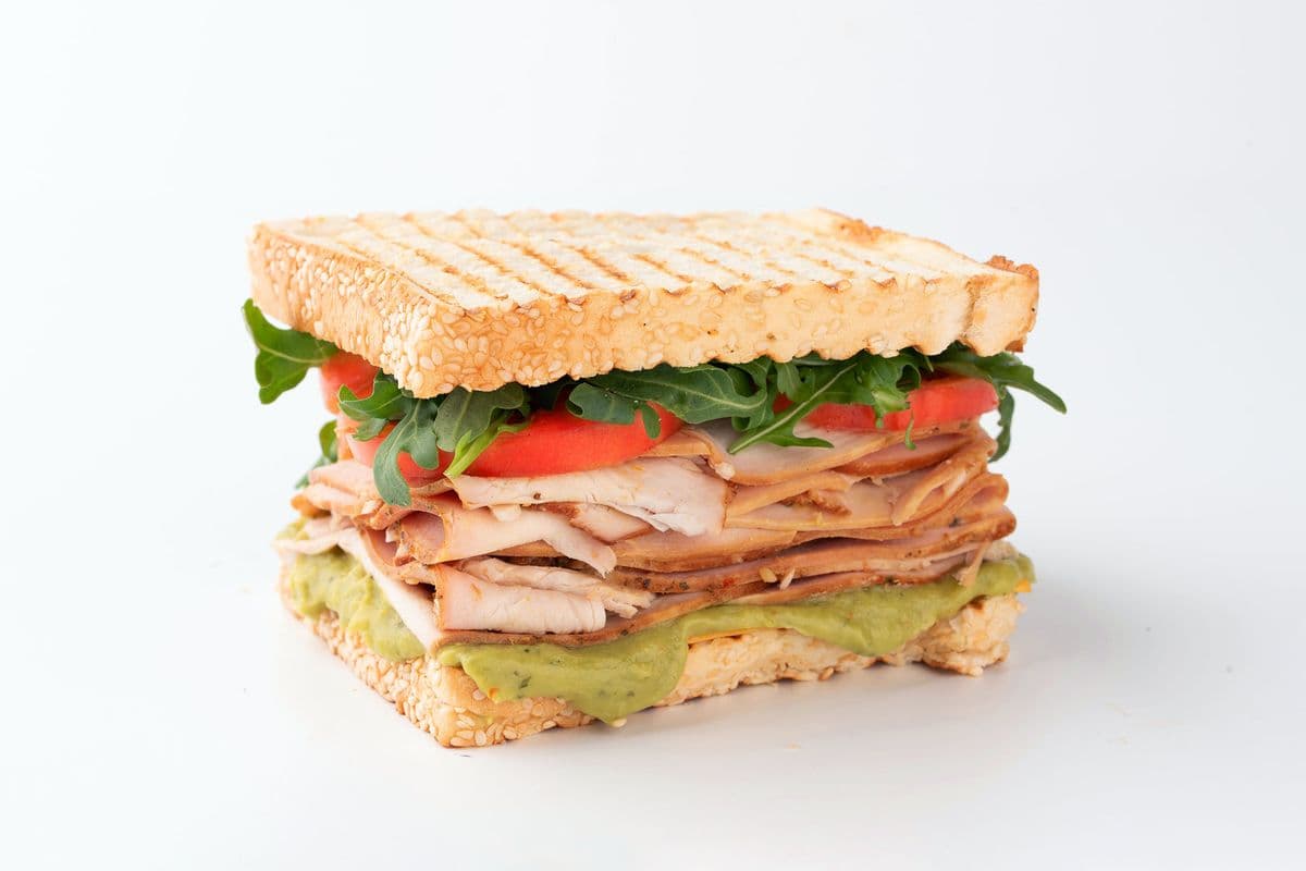 Avocado Turkey and Tomatoes